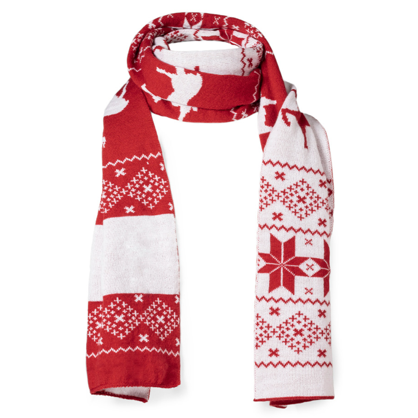 Cachecol Natalício Personalizado com Nome Bordado