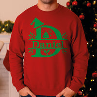 Sweatshirt de Natal  personalizável  – Acrescenta o teu nome