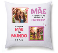 Almofada Personalizada Mãe – Fotos e Frases Especiais