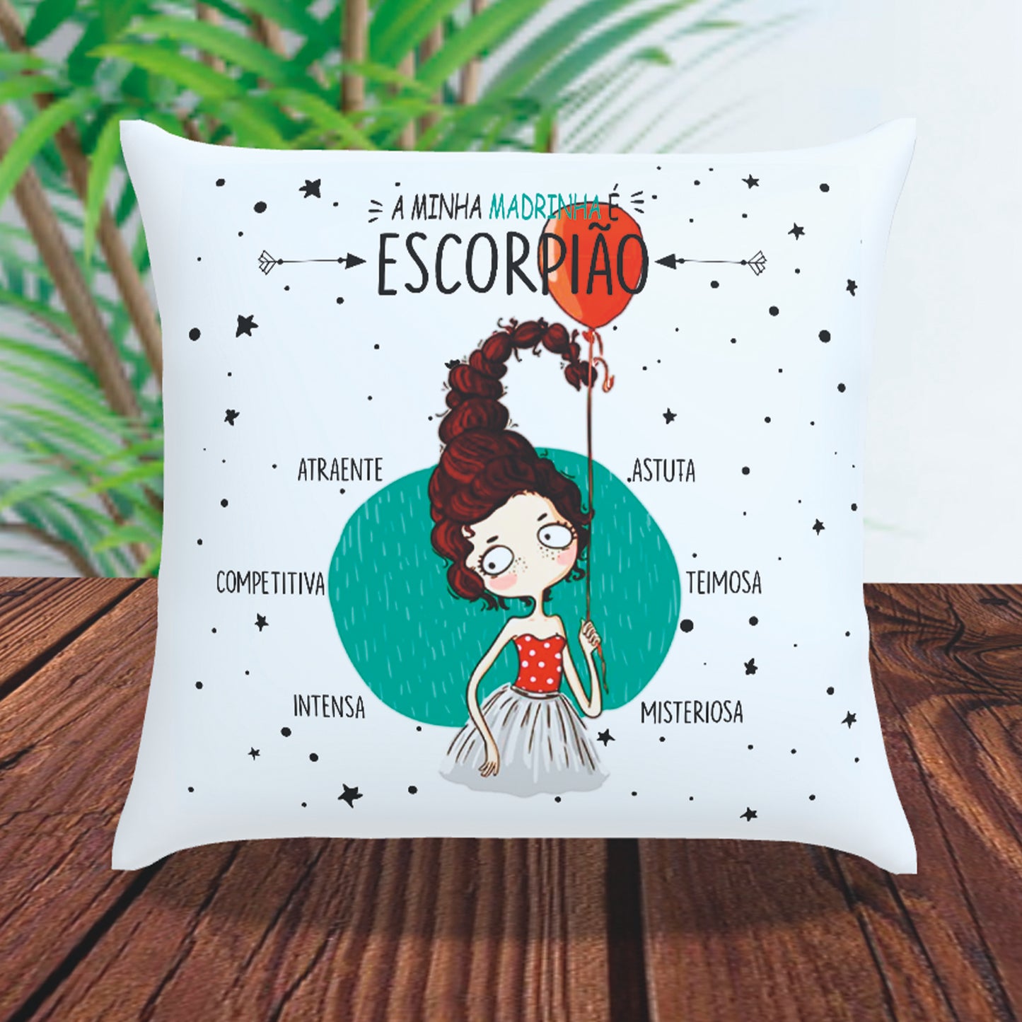 Almofada Personalizada Signos do Zodíaco – Escolhe o Teu Signo