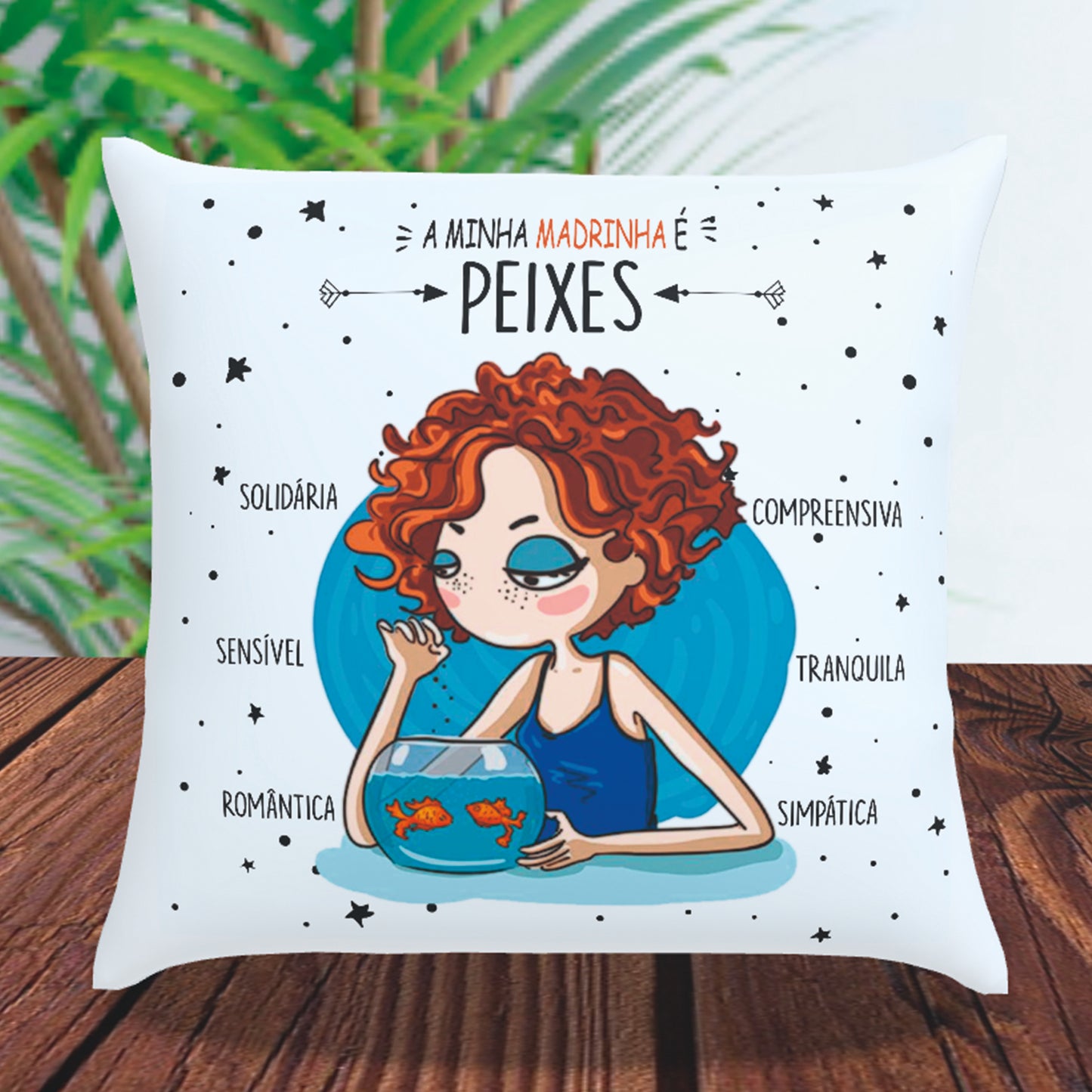 Almofada Personalizada Signos do Zodíaco – Escolhe o Teu Signo