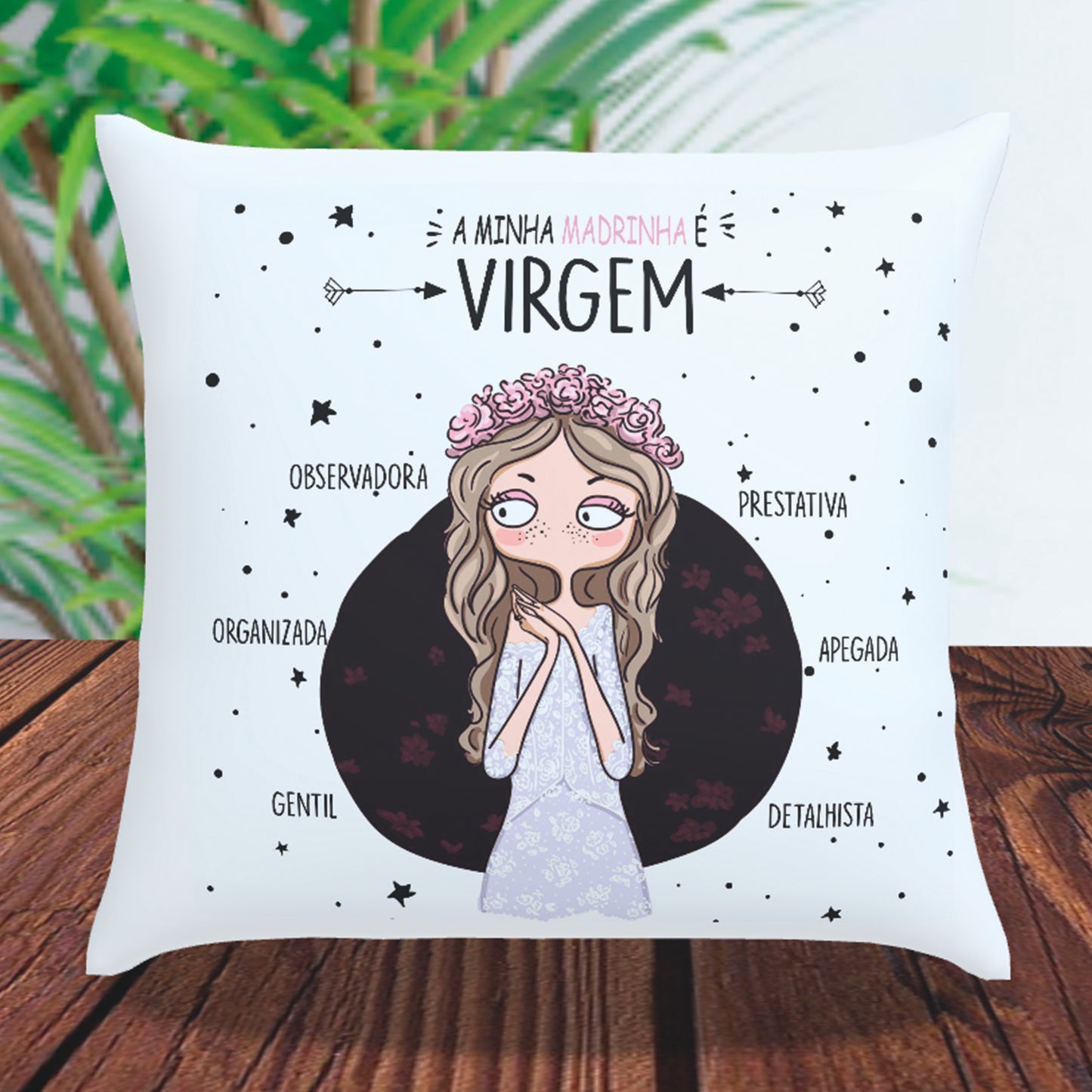 Almofada Personalizada Signos do Zodíaco – Escolhe o Teu Signo