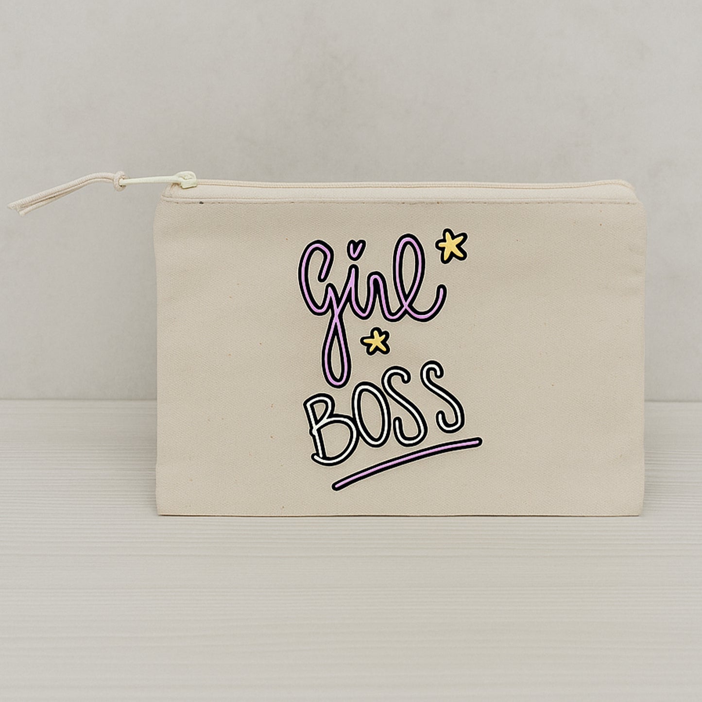 Necessaire “Girl Boss” – Estojo feminino para mulheres empreendedoras