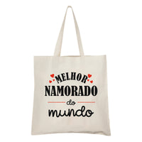 Saco de pano Melhor Namorada do Mundo – Presente Especial