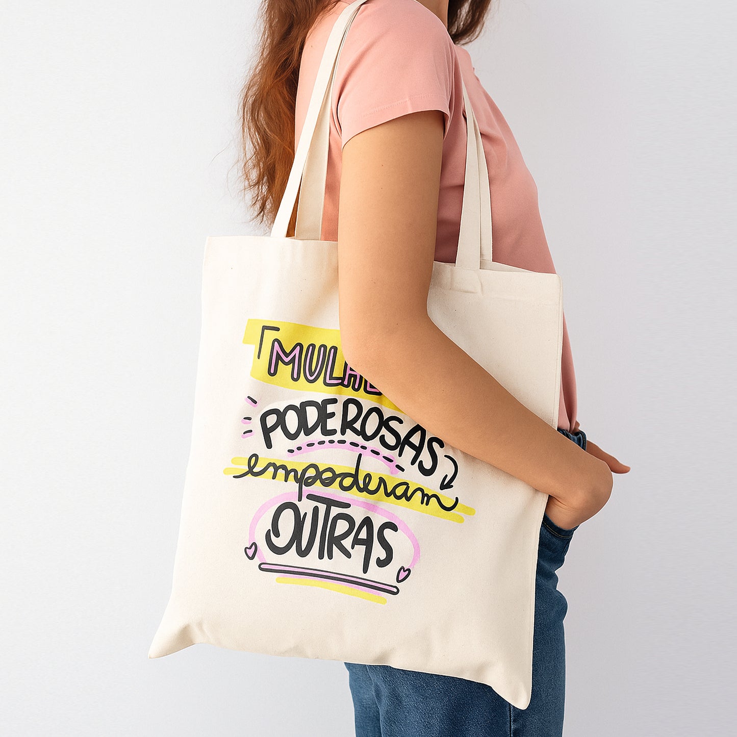 Saco de pano Mulheres Poderosas – Empoderamento Feminino