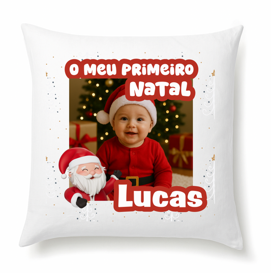 Almofada “O Meu Primeiro Natal” Personalizável