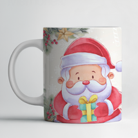 Caneca de Natal “Feliz Natal” – Cerâmica Premium com Design Festivo 🎁☕
