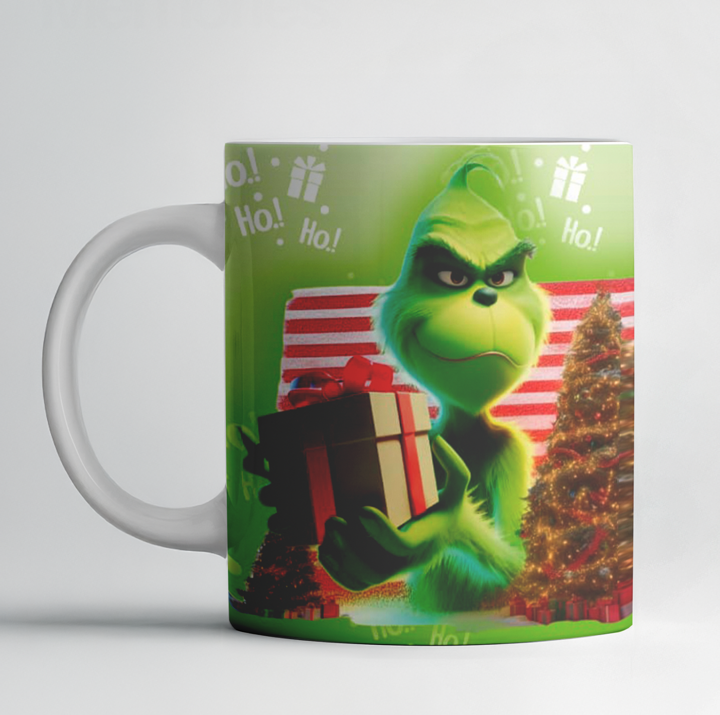 Caneca de Natal Grinch – Presente Divertido para Amigo Secreto