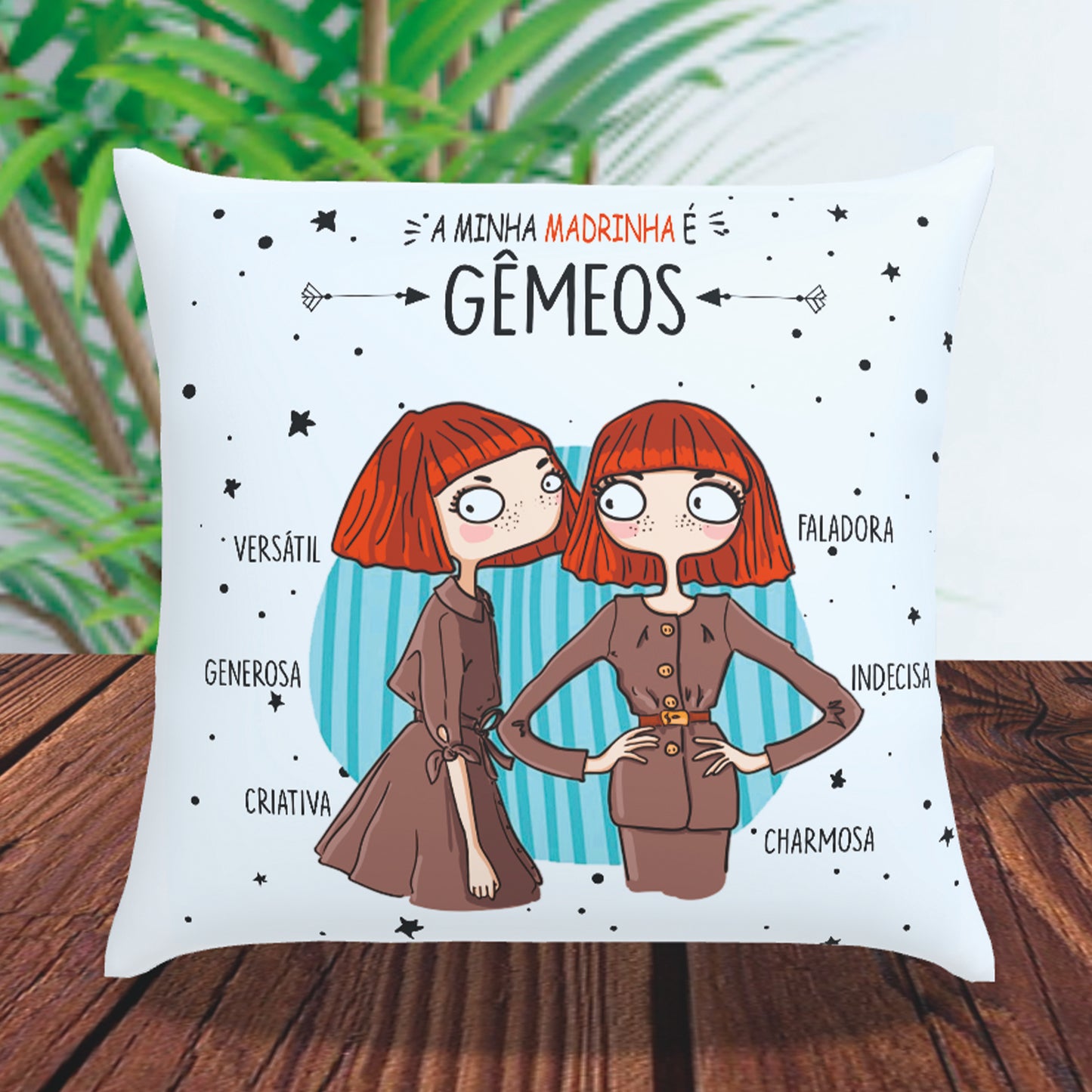 Almofada Personalizada Signos do Zodíaco – Escolhe o Teu Signo