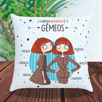 Almofada Personalizada Signos do Zodíaco – Escolhe o Teu Signo