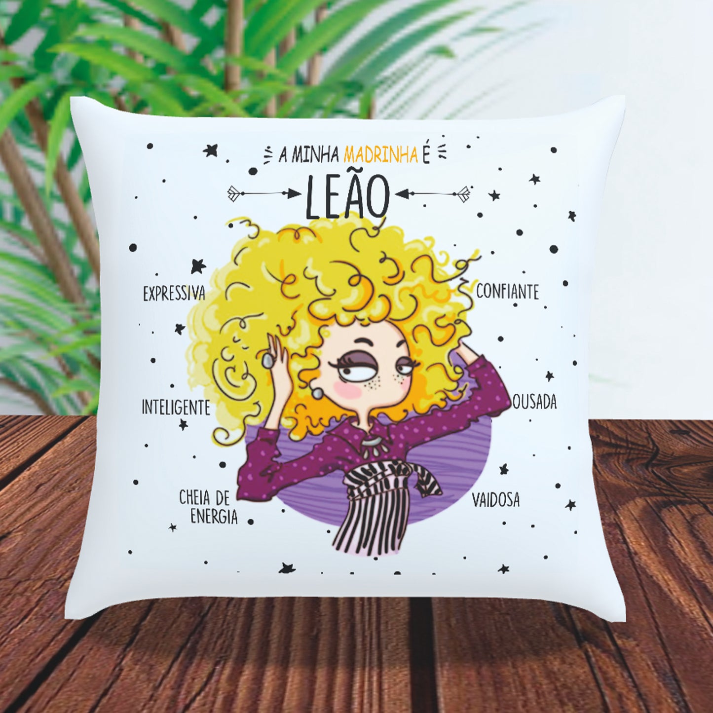 Almofada Personalizada Signos do Zodíaco – Escolhe o Teu Signo